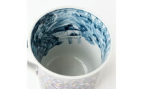 【たち吉】山水菫文マグ&nbsp;京都&nbsp;マグ&nbsp;陶芸品&nbsp;人気&nbsp;おすすめ［&nbsp;京焼&nbsp;清水焼&nbsp;マグ&nbsp;マグカップ&nbsp;陶房六斎&nbsp;焼物&nbsp;軽量&nbsp;湯呑&nbsp;工芸品&nbsp;陶芸品&nbsp;国産&nbsp;生活雑貨&nbsp;プレゼント&nbsp;ギフト&nbsp;贈答&nbsp;お取り寄せ&nbsp;通販&nbsp;送料無料&nbsp;ふるさと納税&nbsp;］