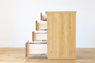 【開梱設置】高野木工 アスター 120天板 + 30チェスト + 90デスク ※スツール別売 オーク【10年保証】