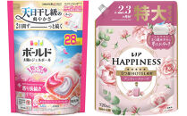 ボールド&nbsp;ジェルボール&nbsp;４D華やかおひさまとプレミアムブロッサムの香り&nbsp;＆&nbsp;レノアハピネスローズ&nbsp;つめかえ用