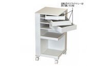 ＜静岡製作所＞インテリアワゴン　ホワイト【沖縄・離島不可】