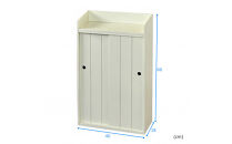 ＜静岡製作所＞引き戸トイレラック（幅40）【沖縄・離島不可】