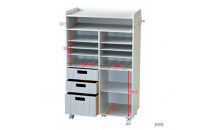 ＜静岡製作所＞ランドセルラック　ホワイト【沖縄・離島不可】