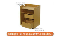 ＜静岡製作所＞リビングワゴン　ダークブラウン【沖縄・離島不可】