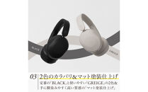 ワイヤレスヘッドホン&nbsp;final&nbsp;UX1000&nbsp;BLACK&nbsp;ハイコスパモデル/ノイズキャンセリング/ノイキャン/ANC/マイク付き