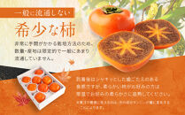 ［2026年発送分］先行予約！&nbsp;紀の川柿（果実の中身が黒い！黒蜜柿）希少栽培！&nbsp;秀品&nbsp;6個～9個&nbsp;こだわり農家厳選！［KG34］