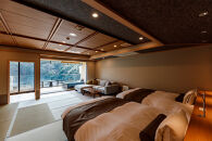 【たちばな四季亭】平休日1泊2食付　ペア宿泊券《和室Jrスイート露天風呂付》