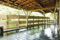 【ゆ湯の宿白山菖蒲亭】平休日1泊2食付　ペア宿泊券《「ゆ湯の館」露天風呂付和室》