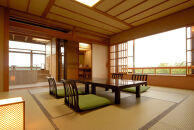 【ゆ湯の宿白山菖蒲亭】平休日1泊2食付　ペア宿泊券《「ゆ湯の館」露天風呂付和室》