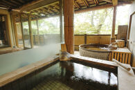 【ゆ湯の宿白山菖蒲亭】平休日1泊2食付　ペア宿泊券《「ゆ湯の館」露天風呂付和室》