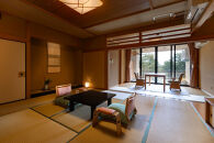 【まつさき】平休日1泊2食付　ペア宿泊券《「鳳凰」露天風呂付和室》