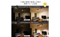 エジソンスマートミニシーリングライト&nbsp;for&nbsp;ダクトレール&nbsp;【ブラック】&nbsp;福岡市