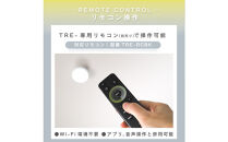 エジソンスマート&nbsp;TREO&nbsp;ミニシーリングライト&nbsp;引掛けシーリング用&nbsp;【ブラック】&nbsp;&nbsp;福岡市