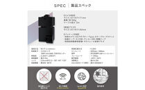 エジソンスマート&nbsp;見守りカメラCUBE&nbsp;＋&nbsp;専用ダクトレール変換プラグセット&nbsp;【ホワイト】&nbsp;福岡市