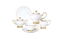 ホワイトマスターピース23ピースティーセット〈大倉陶園〉