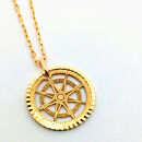 【18金イエローゴールド&nbsp;羅針盤ペンダントトップ】富山県&nbsp;富山市&nbsp;贈り物&nbsp;おすすめ&nbsp;ギフト&nbsp;記念