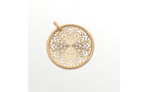 【18金イエローゴールド&nbsp;二つ菊ペンダントトップ&nbsp;】富山県&nbsp;富山市&nbsp;贈り物&nbsp;おすすめ&nbsp;ギフト&nbsp;記念