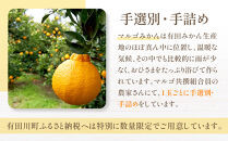 JA和歌山&nbsp;マルゴ共撰&nbsp;デコポン&nbsp;24玉入り&nbsp;Lサイズ&nbsp;5kg箱