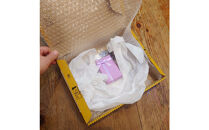 金彩無線七宝焼の大きなふくろうブローチ