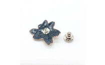 金彩無線七宝焼　桜のタックピンブローチ(ピンバッジ)　[西宮100周年ラベル]