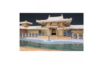 ウッディジョー　1/120　平等院鳳凰堂　木製模型キット