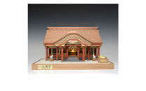 ウッディジョー　1/50　天満宮　木製模型キット