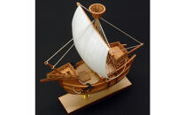 ウッディジョー　ミニ帆船　No.4　カタロニア船　木製模型キット