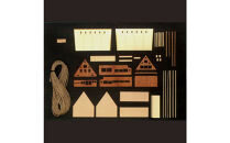 ウッディジョー　ミニ建築No.1&nbsp;&nbsp;&nbsp;合掌造り　木製模型キット