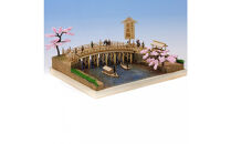 ウッディジョー　東海道五十三次シリーズ　日本橋　木製模型キット