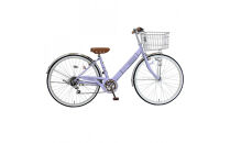 完成品でお届け!&nbsp;子供用自転車&nbsp;esse&nbsp;24インチ&nbsp;シマノ6段変速&nbsp;オートライト&nbsp;子供&nbsp;自転車&nbsp;【マカロンラベンダー】&nbsp;小学生&nbsp;&nbsp;&nbsp;シンプル&nbsp;低床フレーム&nbsp;安全基準BAA適合車&nbsp;エッセ&nbsp;大阪府&nbsp;堺市&nbsp;完全組立&nbsp;整備済発送