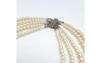 CE-N-15&nbsp;【CERCA】ヴィンテージパールの5連ネックレス［&nbsp;パール&nbsp;ネックレス&nbsp;&nbsp;フォーマル&nbsp;アクセサリー&nbsp;人気&nbsp;おすすめ&nbsp;ギフト&nbsp;プレゼント&nbsp;通販&nbsp;送料無料&nbsp;ふるさと納税&nbsp;］