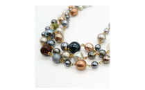 CE-N-12&nbsp;【CERCA】ヴィンテージビーズ＆パールの3連ネックレス［&nbsp;パール&nbsp;ネックレス&nbsp;&nbsp;フォーマル&nbsp;アクセサリー&nbsp;人気&nbsp;おすすめ&nbsp;ギフト&nbsp;プレゼント&nbsp;通販&nbsp;送料無料&nbsp;ふるさと納税&nbsp;］