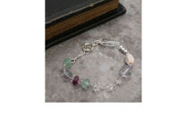 CE-B-4&nbsp;【CERCA】フローライトブレスレット&nbsp;SV925［&nbsp;パール&nbsp;ブレスレット&nbsp;&nbsp;フォーマル&nbsp;アクセサリー&nbsp;人気&nbsp;おすすめ&nbsp;ギフト&nbsp;プレゼント&nbsp;通販&nbsp;送料無料&nbsp;ふるさと納税&nbsp;］