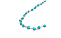 CE-N-1&nbsp;【CERCA】スリーピングビューティーターコイズ&nbsp;ネックレス&nbsp;14KGF［&nbsp;パール&nbsp;ネックレス&nbsp;&nbsp;フォーマル&nbsp;アクセサリー&nbsp;人気&nbsp;おすすめ&nbsp;ギフト&nbsp;プレゼント&nbsp;通販&nbsp;送料無料&nbsp;ふるさと納税&nbsp;］