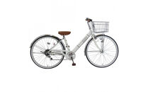 完成品でお届け!&nbsp;子供用自転車&nbsp;esse&nbsp;26インチ&nbsp;シマノ6段変速&nbsp;オートライト&nbsp;子供&nbsp;自転車&nbsp;【シルキーパール】&nbsp;小学生&nbsp;中学生&nbsp;&nbsp;&nbsp;シンプル&nbsp;低床フレーム&nbsp;安全基準BAA適合車&nbsp;エッセ&nbsp;大阪府&nbsp;堺市&nbsp;完全組立&nbsp;整備済発送