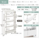 【完成品でお届け】すき間ワゴンラック&nbsp;ロータイプ〔幅20cm〕（ブラック）隙間収納&nbsp;キッチンラック&nbsp;スリム&nbsp;スリムラック&nbsp;キッチン&nbsp;キッチンワゴン&nbsp;収納&nbsp;すき間収納&nbsp;ランドリー&nbsp;ラック&nbsp;4段&nbsp;KKANRA945060-0-BK1