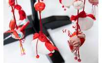 駿河&nbsp;正絹&nbsp;吊るし飾り