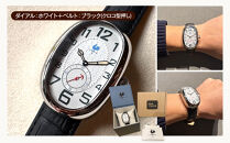 腕時計　Retro&nbsp;Graph&nbsp;120【ダイアル：ホワイト/ベルト：ブラック】