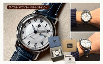 腕時計　Cupola&nbsp;Type&nbsp;40&nbsp;M/Neoclassic【ダイアル：ホワイト/ベルト：ネイビー】