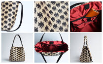 【onomasato】ソフトバッグ&nbsp;M《CASUAL&nbsp;collection》/&nbsp;カラスつづれ表｜京都&nbsp;ブランドバッグ&nbsp;人気シリーズ［&nbsp;西陣織&nbsp;トートバッグ&nbsp;撥水&nbsp;肩掛け&nbsp;軽量&nbsp;A4ファイルが収納可能&nbsp;日常使い&nbsp;人気&nbsp;おすすめ&nbsp;ギフト&nbsp;プレゼント&nbsp;お取り寄せ&nbsp;通販&nbsp;送料無料&nbsp;ふるさと納税&nbsp;］