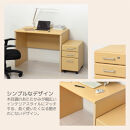 マーサ鍵付きデスク2点セット&nbsp;ナチュラル