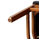 ハング&nbsp;ダイニングチェア2脚組&nbsp;ブラウン