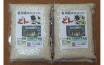 南魚沼産「どん米」白米真空パック4.8kg　ちょっと！うるさいよ！炊き方