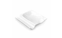 小皿にもなる箸置き&nbsp;箸置き4個セット&nbsp;白磁&nbsp;箸置き小皿&nbsp;Wレスト&nbsp;美濃焼&nbsp;&nbsp;K’sキッチン