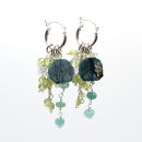 CE-P-5&nbsp;【CERCA】サンストーン&nbsp;フープイヤリング［&nbsp;イヤリング&nbsp;&nbsp;フォーマル&nbsp;アクセサリー&nbsp;人気&nbsp;おすすめ&nbsp;ギフト&nbsp;プレゼント&nbsp;通販&nbsp;送料無料&nbsp;ふるさと納税&nbsp;］