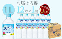 【定期便／全6回（毎月お届け）】サントリー天然水北アルプス&nbsp;1Lペットボトル（12本）|&nbsp;&nbsp;1ケース&nbsp;水&nbsp;お水&nbsp;定期便&nbsp;PET&nbsp;飲料&nbsp;ドリンク&nbsp;SUNTORY&nbsp;ミネラルウォーター&nbsp;人気&nbsp;おすすめ&nbsp;送料無料&nbsp;長野県&nbsp;大町市