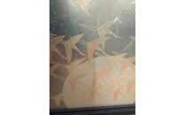 和モダン　鶴　壁掛け