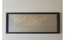 和モダン　梅　壁掛け