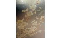 和モダン　梅　壁掛け
