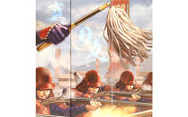 オリジナル【戦国武将6曲ミニ屏風】真田丸-真田幸村-／名古屋刀剣博物館