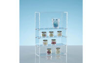 アクリルコレクションケースBタイプ　W30cm×D12cm×H43cm　川崎市自社工場一貫生産品　１台【無色透明】